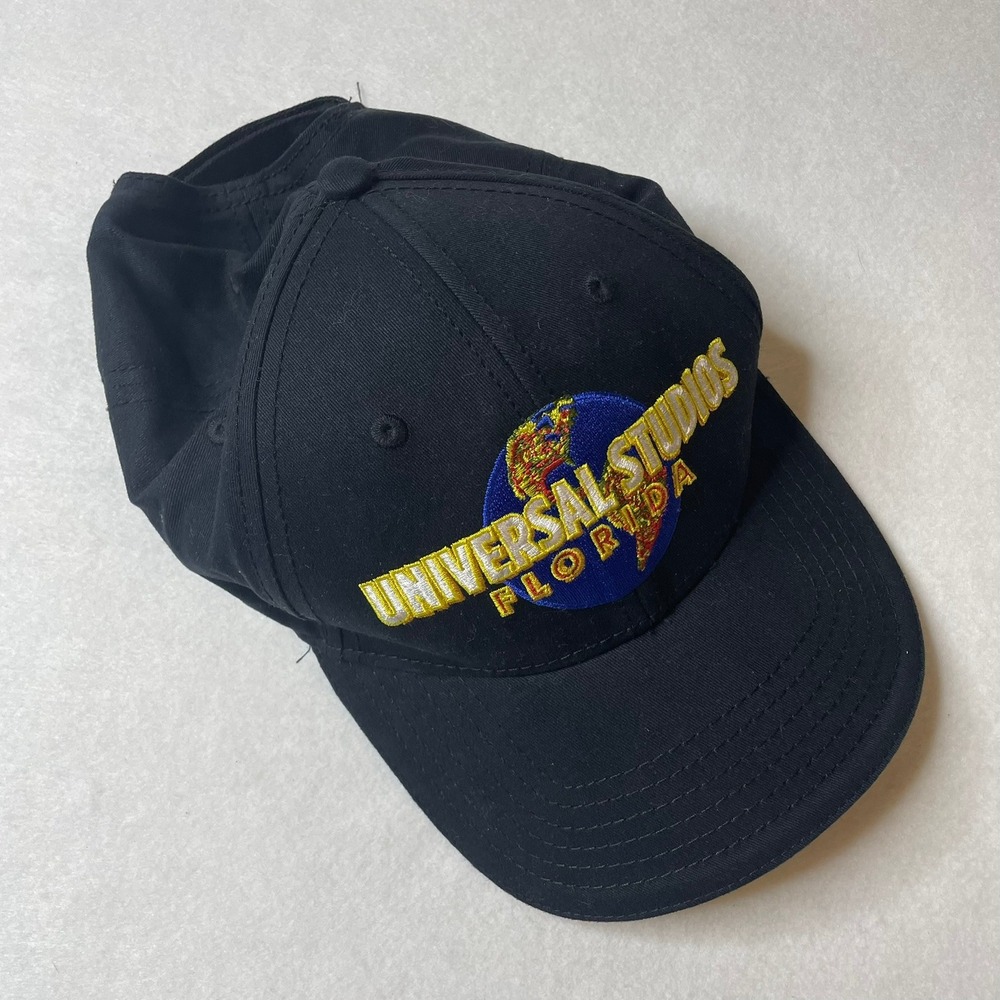 Universal Studios‎ Florida Black Hat Cap Adult Theme Park Adjustable
